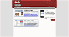 Desktop Screenshot of 1024studios.com