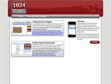 Tablet Screenshot of 1024studios.com